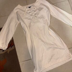J crew Lace-Up Dress size xs